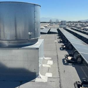 Commercial HVAC Roof Unit Installation